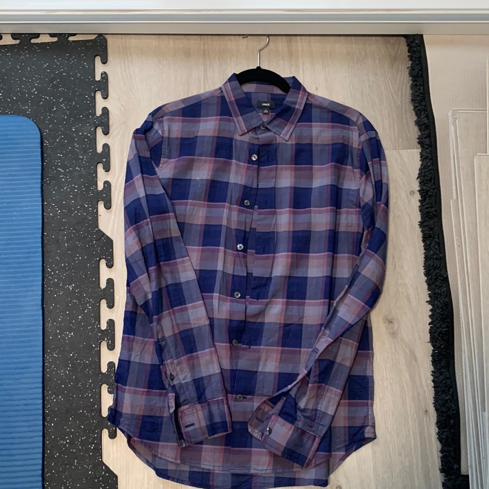 VINCE DRESS SHIRT MENS